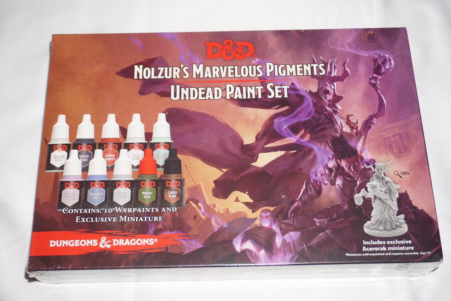 Nolzur's Marvelous Pigments Undead Paint Set NEW
