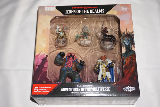 Icons of Realms Planescape Adventures In Multiverse Limited Boxed Set D&D NEW