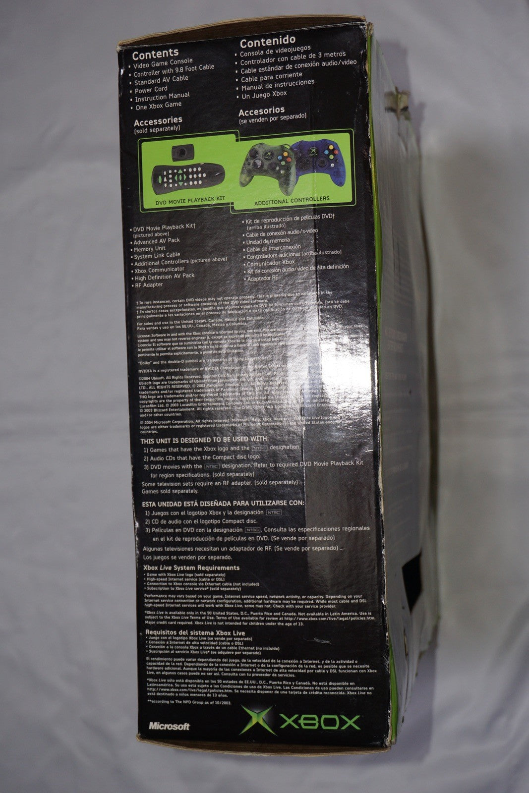Halo Combat Evolved Microsoft Xbox Console System CIB with Box Tested