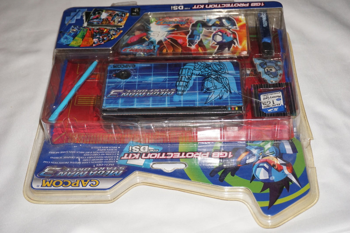 Mega Man Star Force 3 1gb Protection Kit (Nintendo DSi) NEW Sealed Eagle Capcom