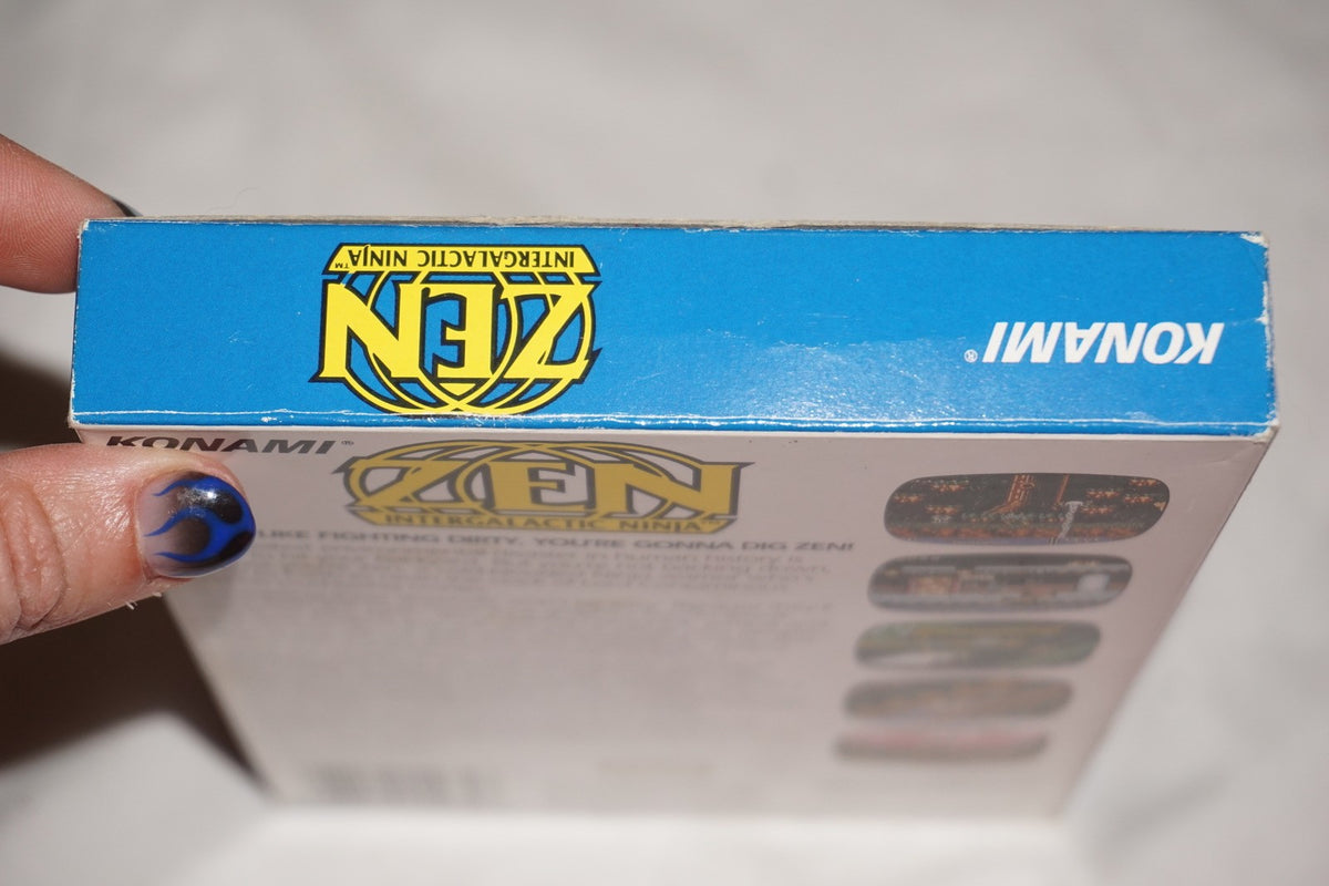 Zen: Intergalactic Ninja (Nintendo NES) Complete in Box CIB