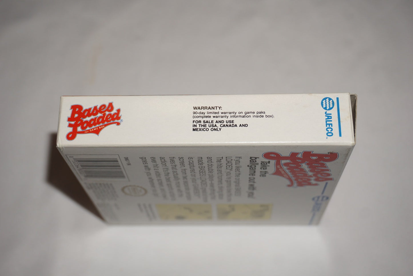 Bases Loaded (Nintendo Game Boy Game Boy) Complete in Box CIB