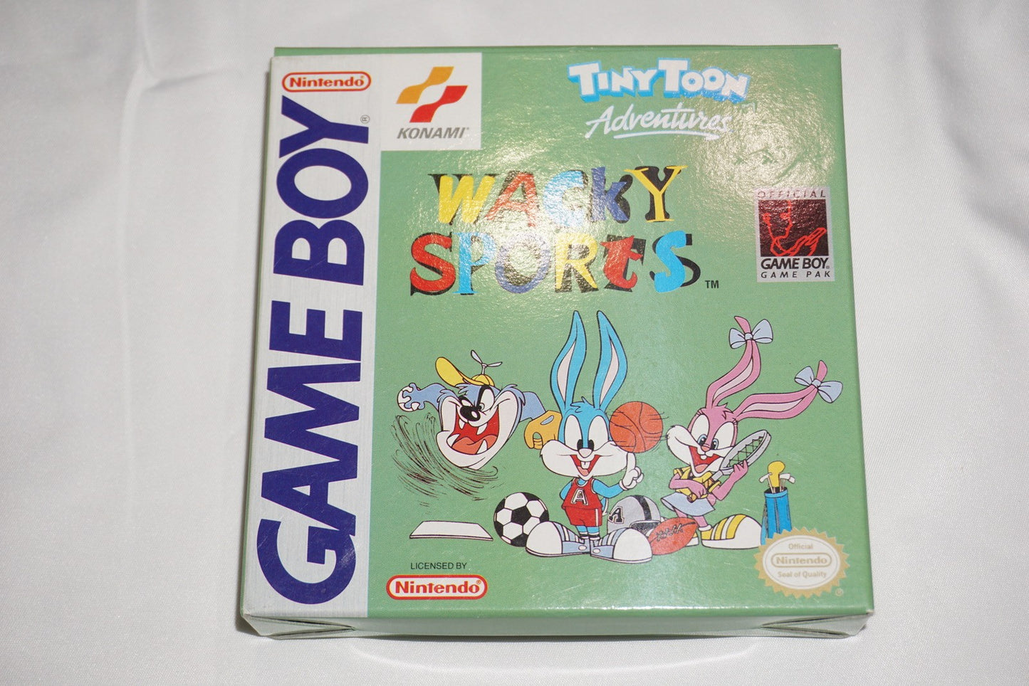 Tiny Toon Adventures Wacky Sports (Game Boy Gameboy) Complete in Box w/ Reg CIB