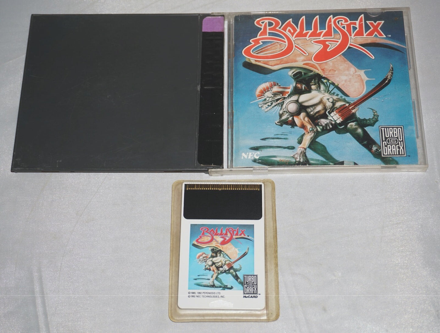 Ballistix (Turbo Grafx 16 tg16) Complete in Case Turbografx