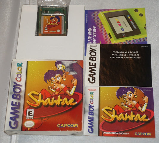 Shantae (Nintendo Gameboy Color Game Boy) Complete CIB Tested