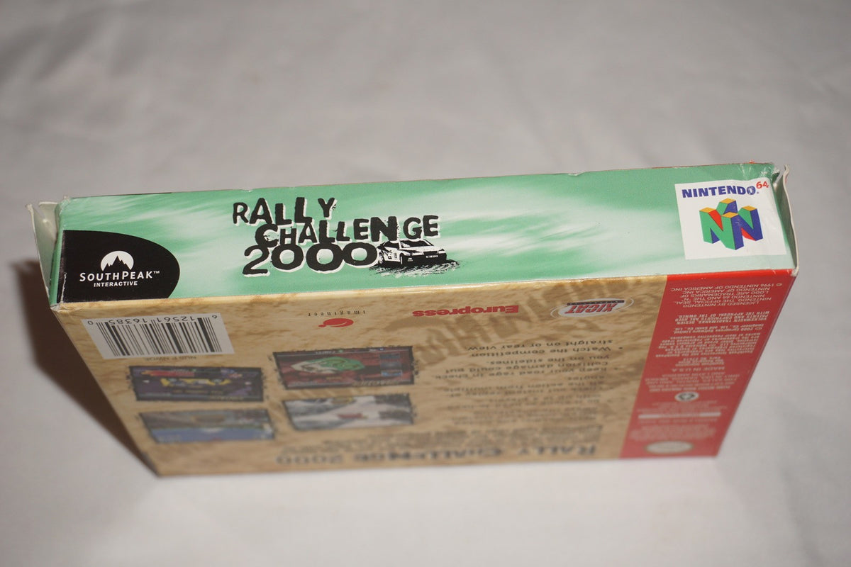 Rally Challenge 2000 (Nintendo 64 N64) Complete in Box CIB