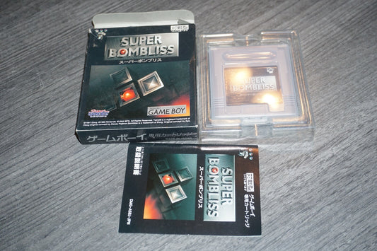 Super Bombliss (Nintendo Game Boy) Complete JAPAN Import CIB