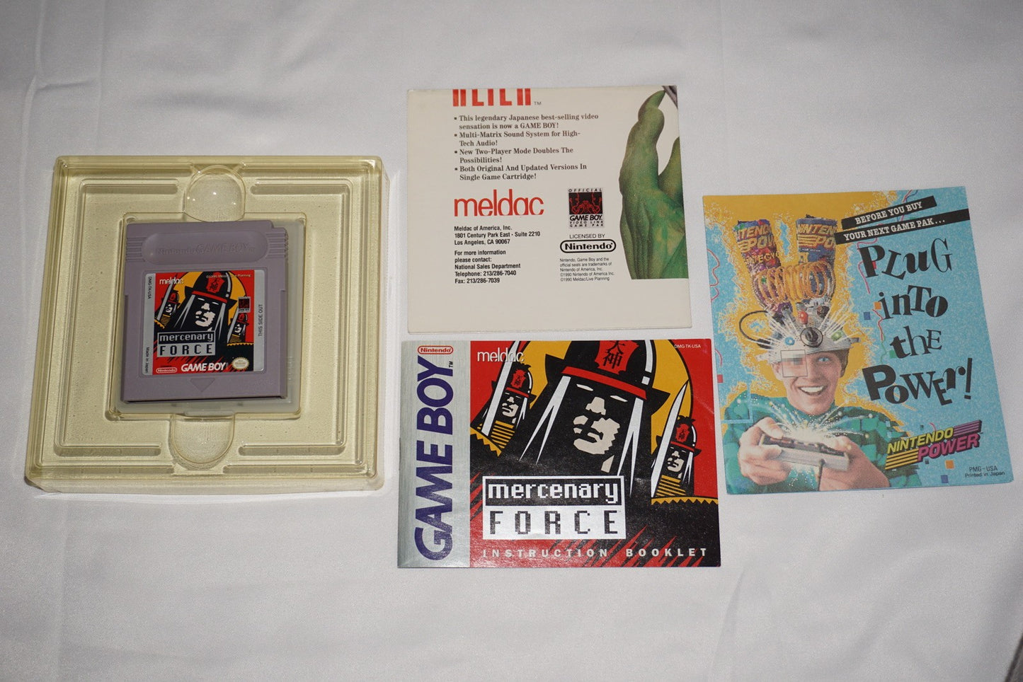 Mercenary Force (Nintendo Game Boy Gameboy) Complete in Box CIB