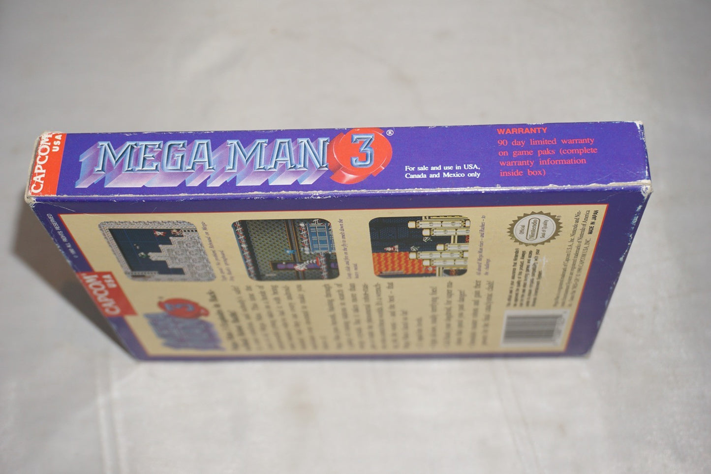 Mega Man 3 (Nintendo NES) Complete in Box CIB