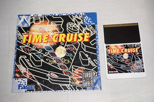 Time Cruise (Turbo Grafx 16 tg16) with Manual Turbografx