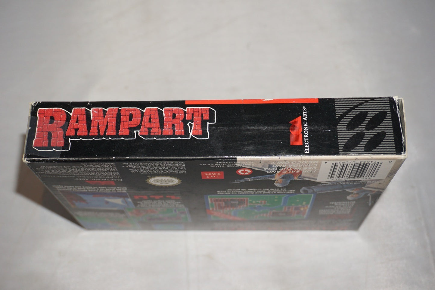 Rampart (Super Nintendo SNES) Complete in Box w/ Reg Card CIB