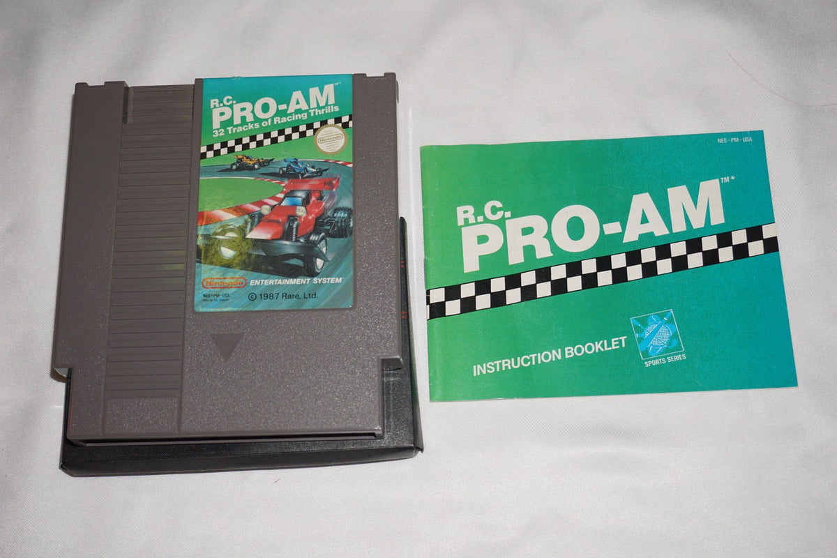 R.C Pro Am 1 RC (Nintendo NES) Complete in Box CIB