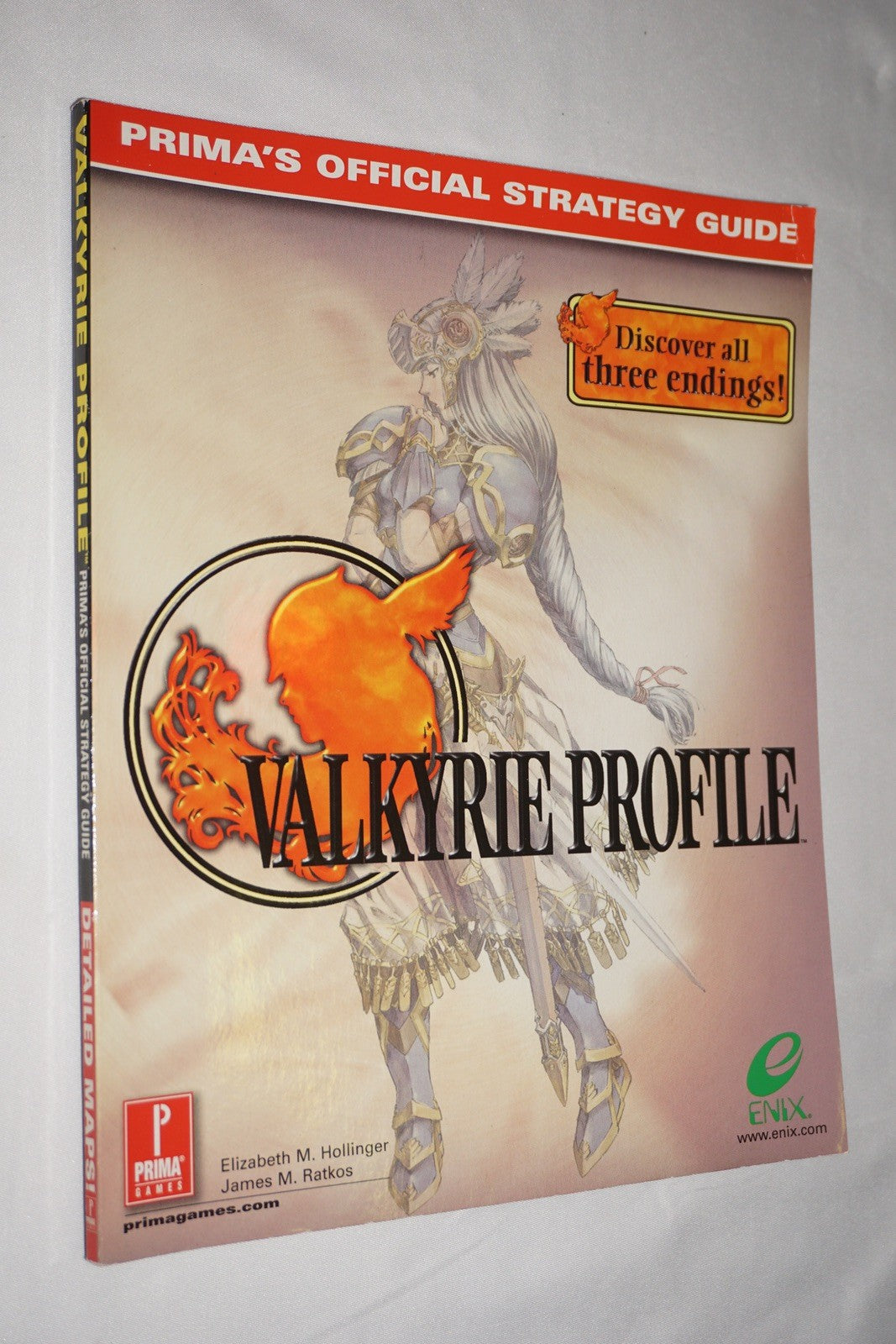 Valkyrie Profile Prima Official Strategy Guide Playstation ps1