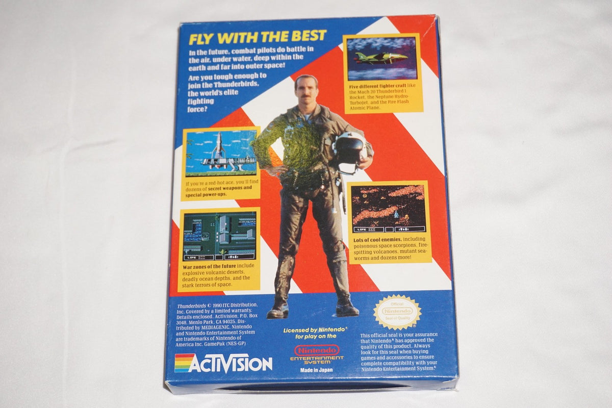 Thunderbirds (Nintendo NES) Complete in Box CIB