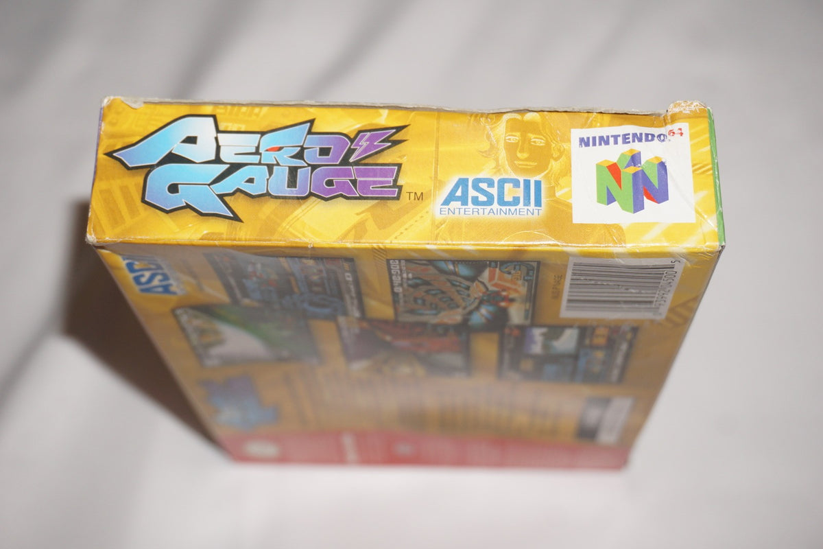 Aero Gauge (Nintendo 64 N64) Complete in Box CIB