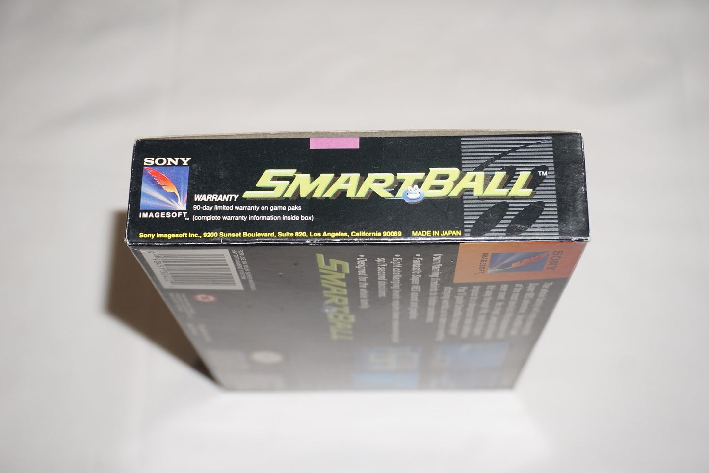 Smartball (Super Nintendo SNES) Complete in Box CIB