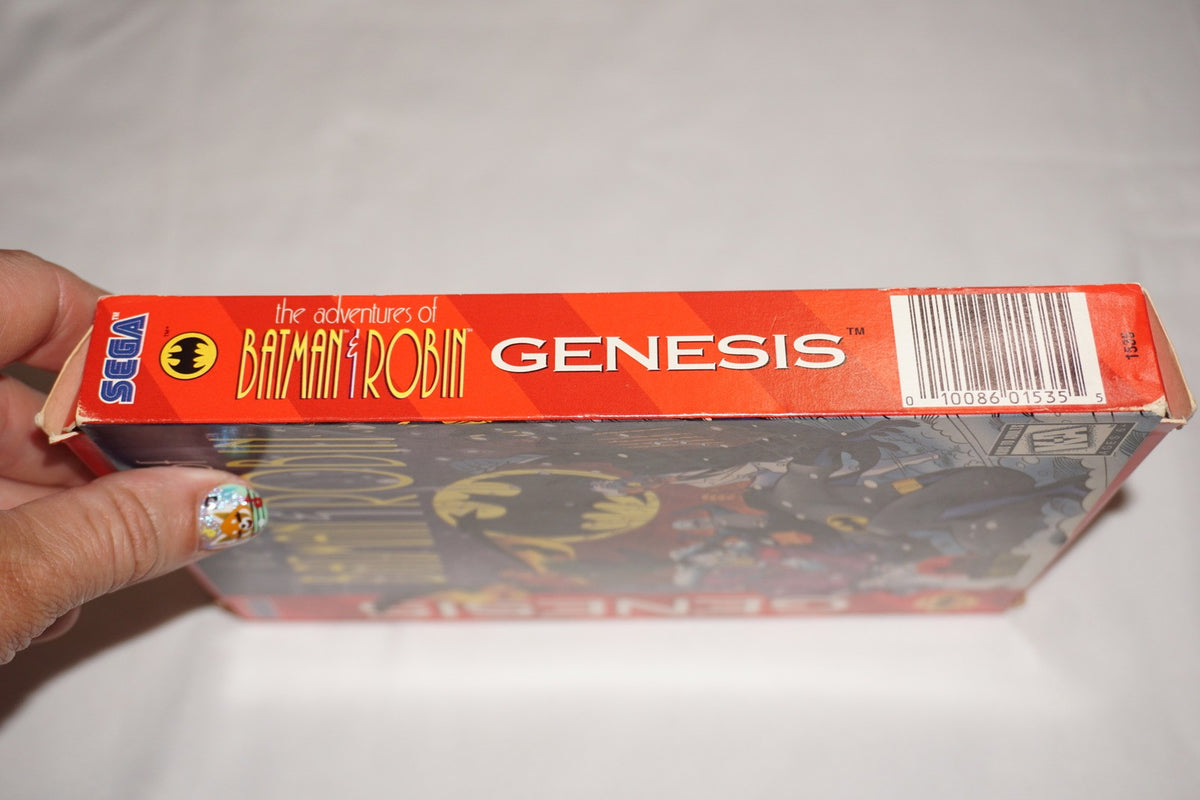 Adventures of Batman & Robin (Sega Genesis) Complete in Box CIB
