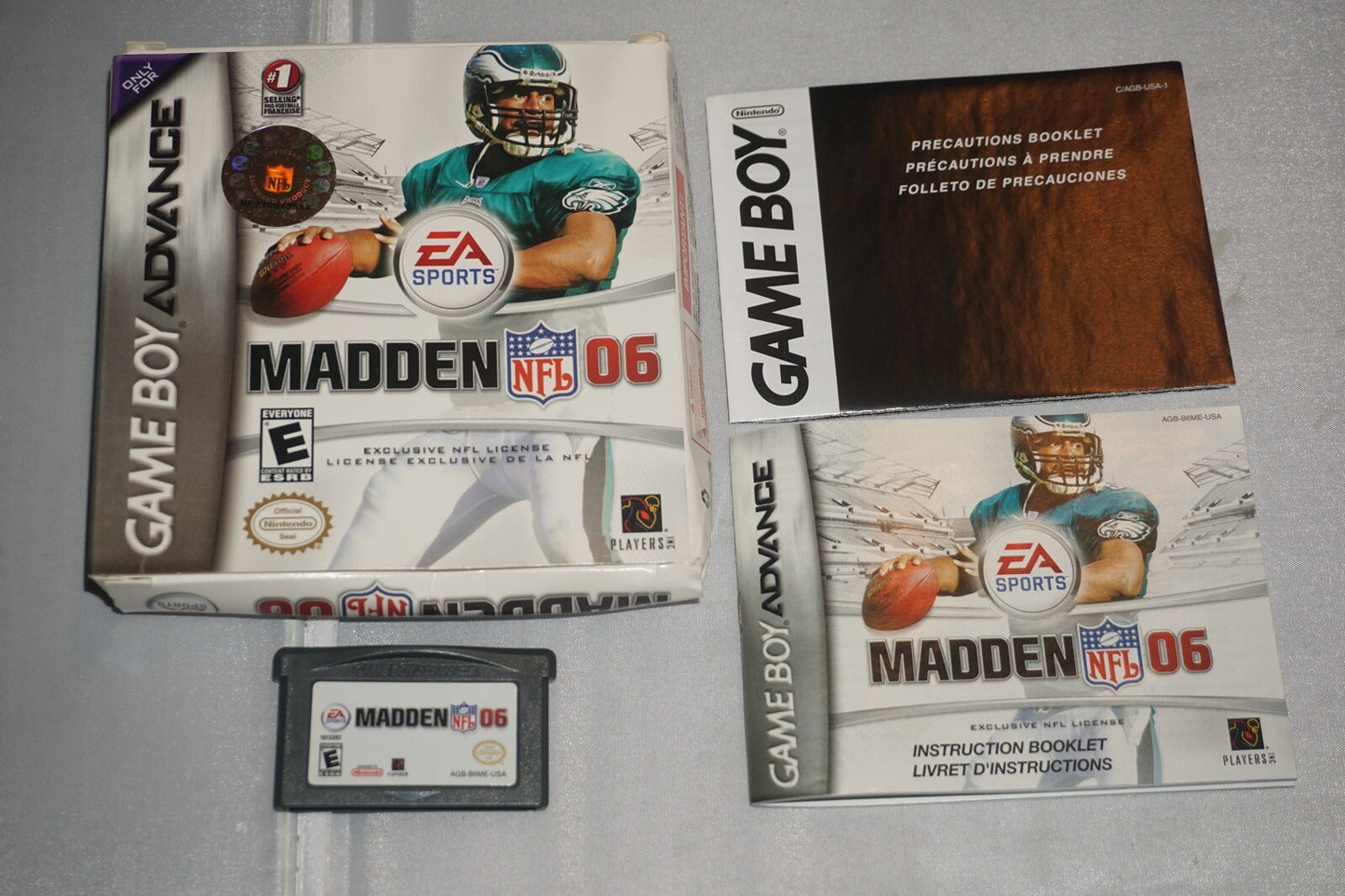 Madden 06 (Nintendo Gameboy Advance Game Boy GBA) Complete CIB