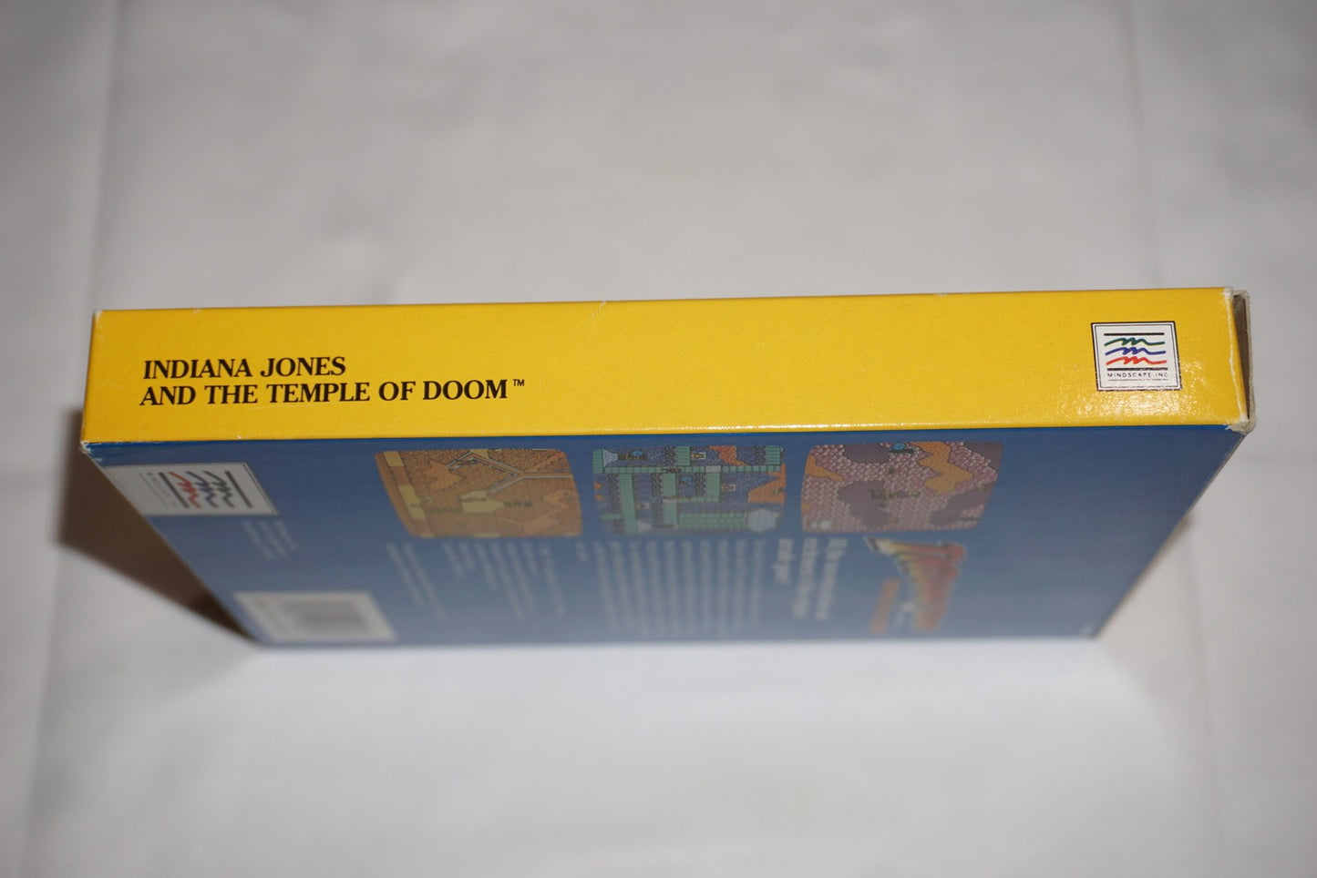 Indiana Jones and the Temple of Doom (Nintendo NES) Complete in Box CIB