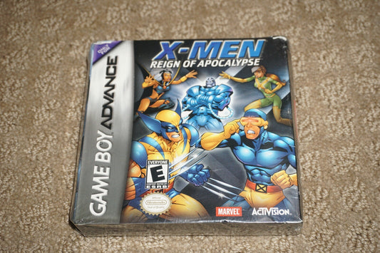 X-Men Reign Of Apocalypse (Nintendo Gameboy Boy Advance GBA) NEW Factory Sealed