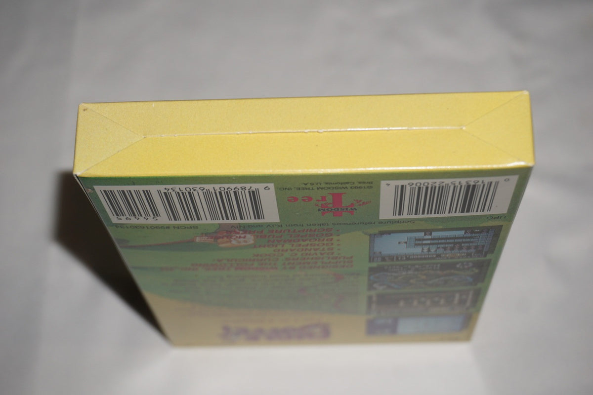 Bible Buffet (Nintendo NES) Complete in Box w/ Quiz Book CIB Near Mint