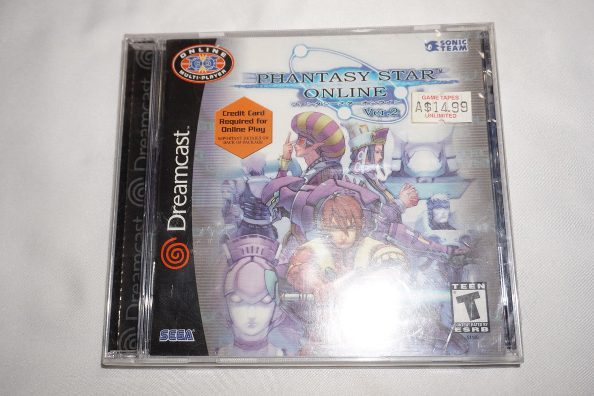 Phantasy Star Online Ver 2 Version II (Sega Dreamcast) NEW Sealed
