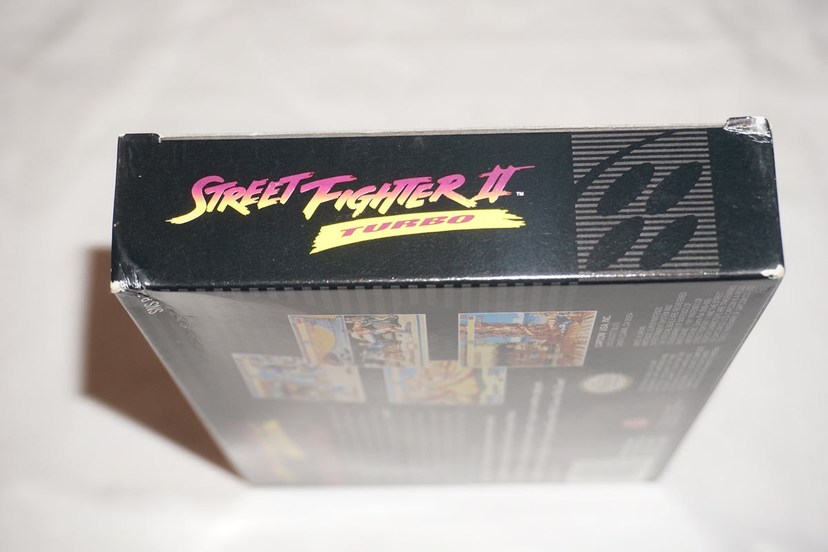 Street Fighter II Turbo (Super Nintendo SNES) Complete in Box CIB