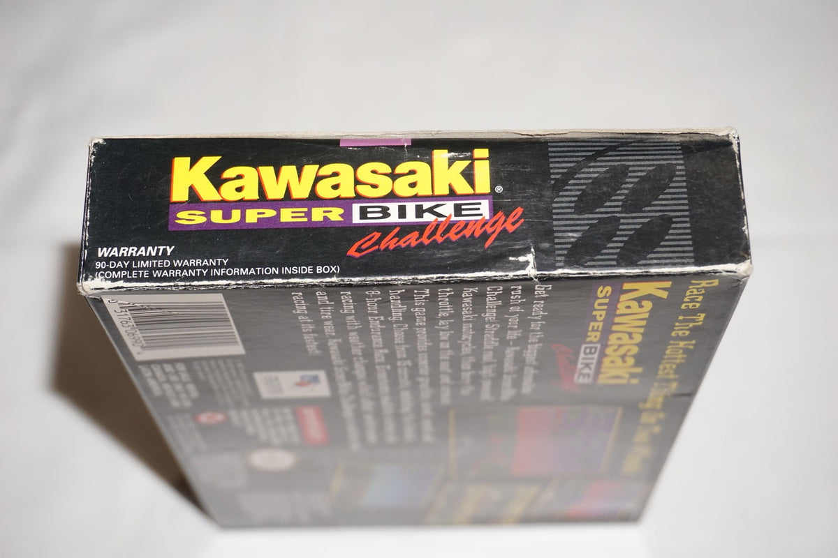 Kawasaki Superbike Challenge (Super Nintendo SNES) Complete in Box CIB