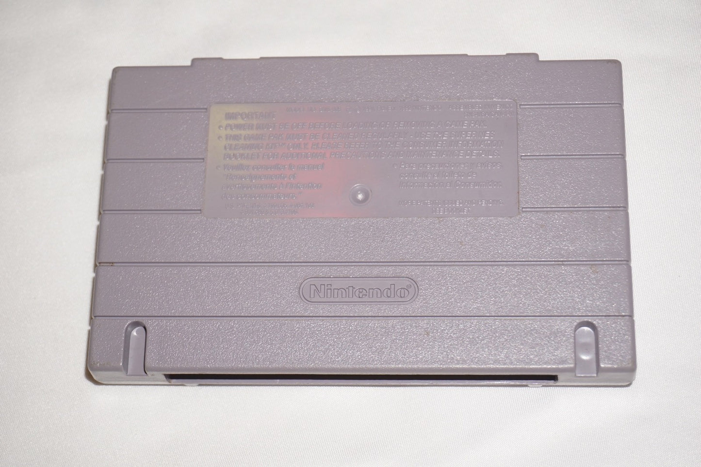 Teenage Mutant Ninja Turtles IV in Time 4 (Super Nintendo SNES) Cart Only