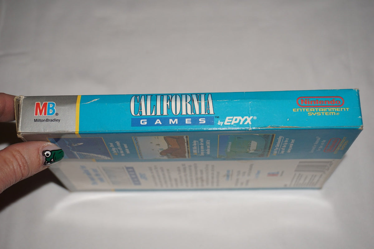 California Games (Nintendo NES) Complete in Box CIB