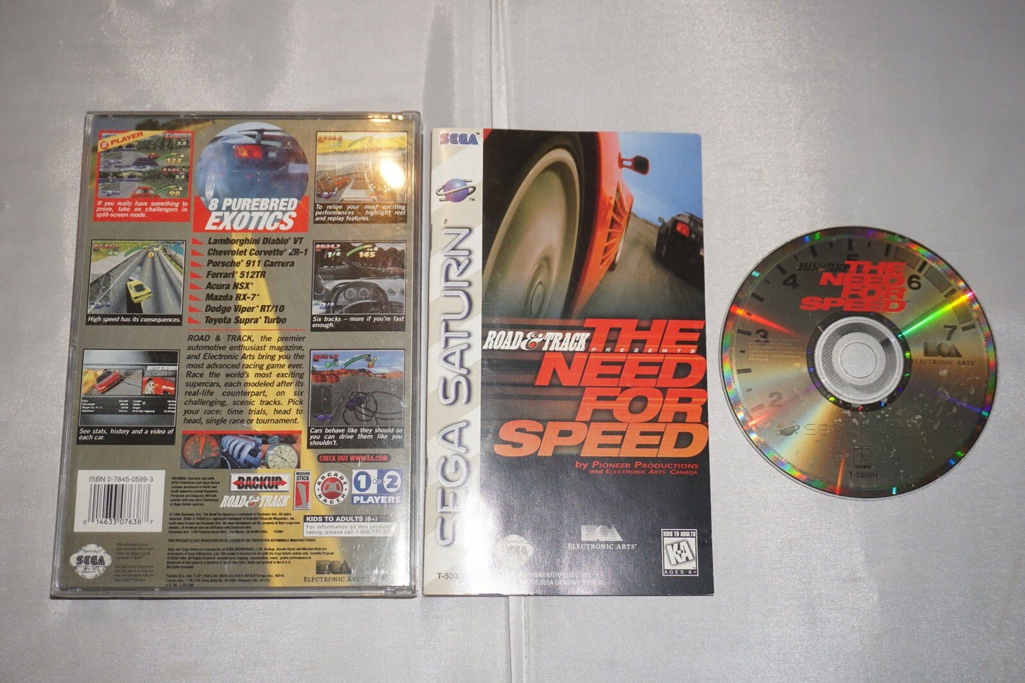 Need For Speed (Sega Saturn) Complete