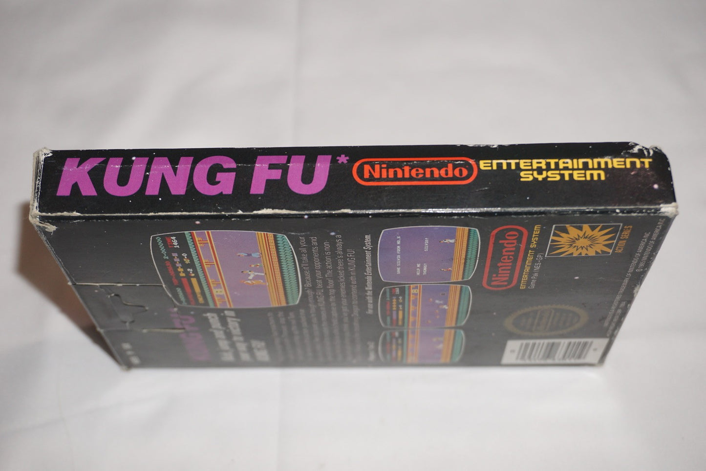 Kung Fu 5 Screw Hangtab (Nintendo NES) Complete in Box CIB