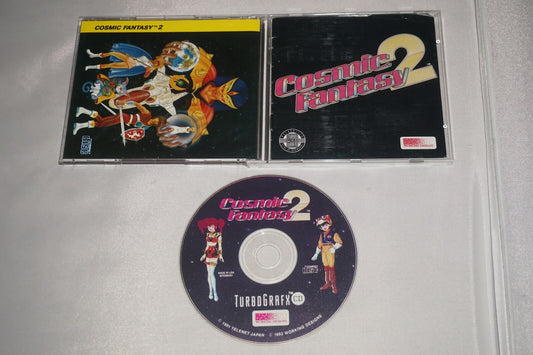 Cosmic Fantasy 2 (Turbo Grafx CD) Complete in Case Turbografx