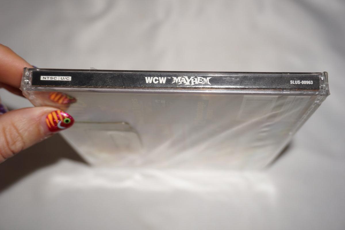 WCW Mayhem (Sony Playstation 1 ps1) NEW Sealed
