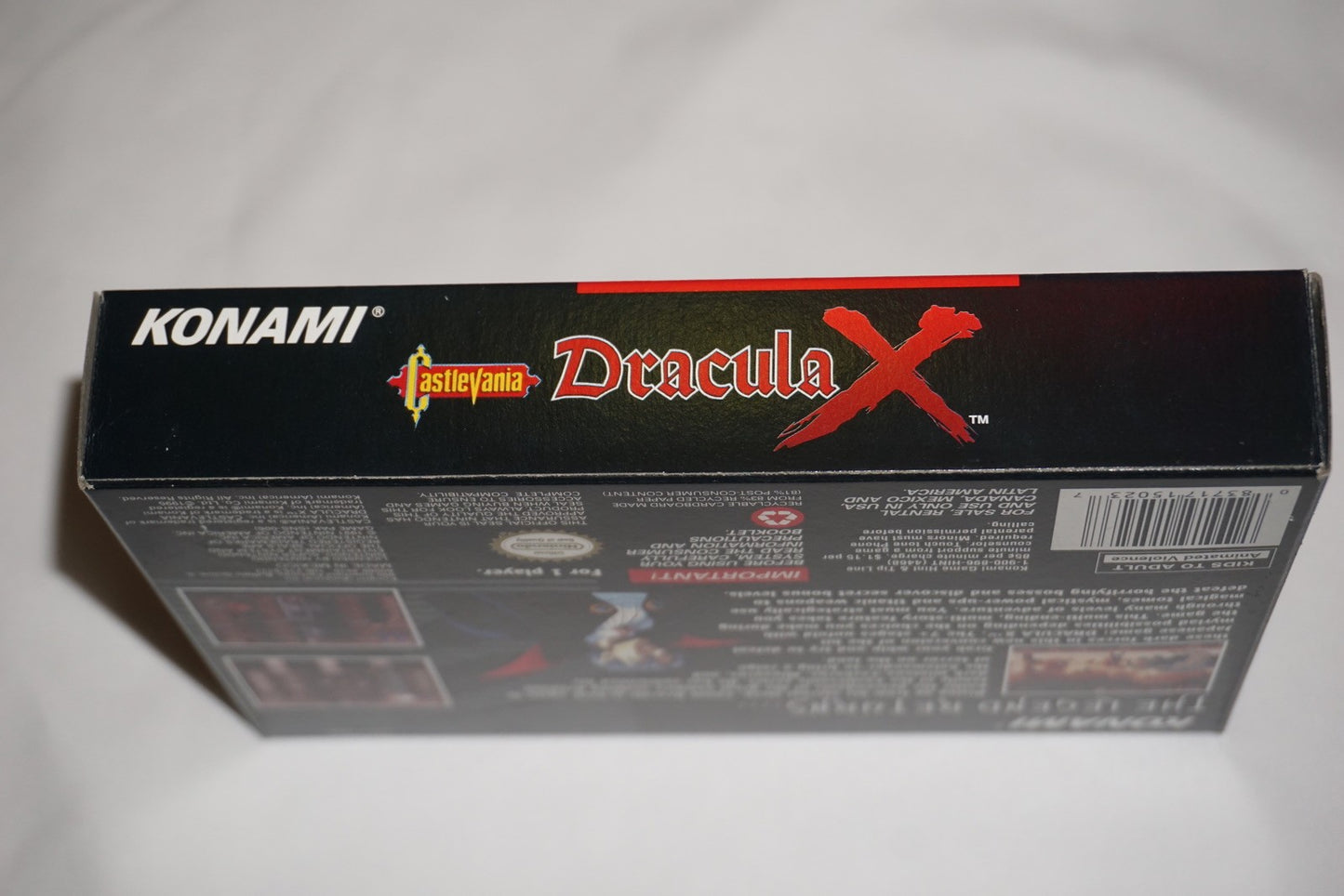 Castlevania Dracula X (Super Nintendo SNES) Complete in Box CIB