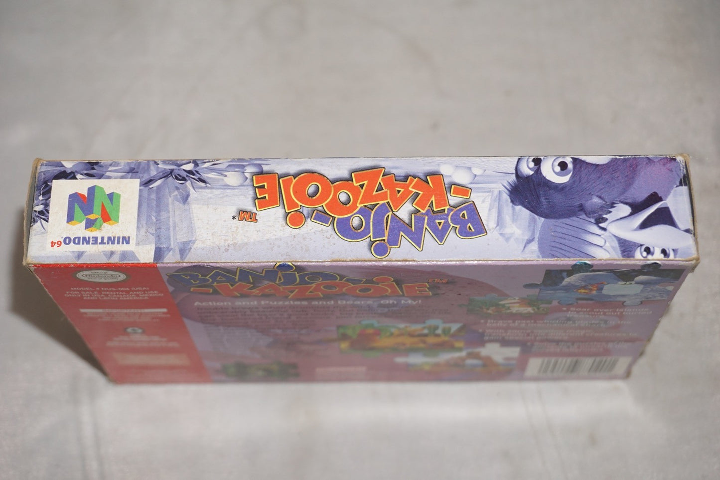 Banjo Kazooie (Nintendo 64 N64) Complete in Box CIB