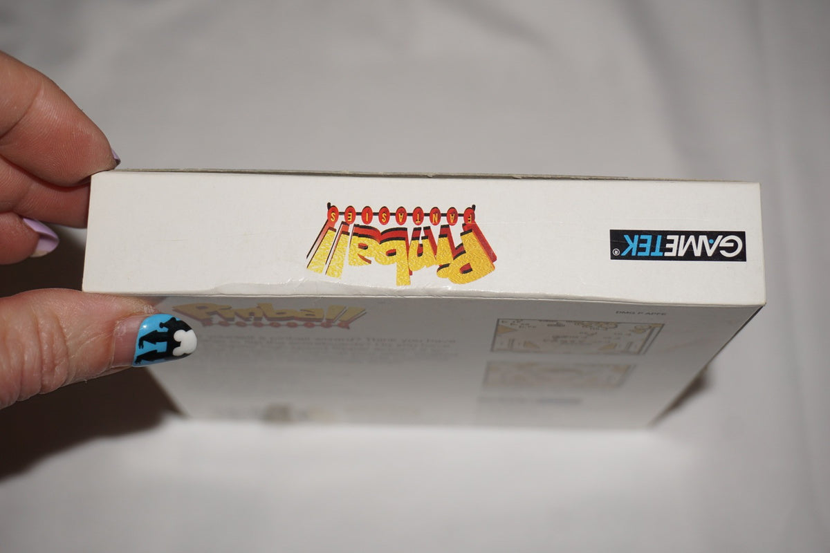 Pinball Fantasies (Nintendo Game Boy Gameboy) Complete in Box w/ Reg CIB