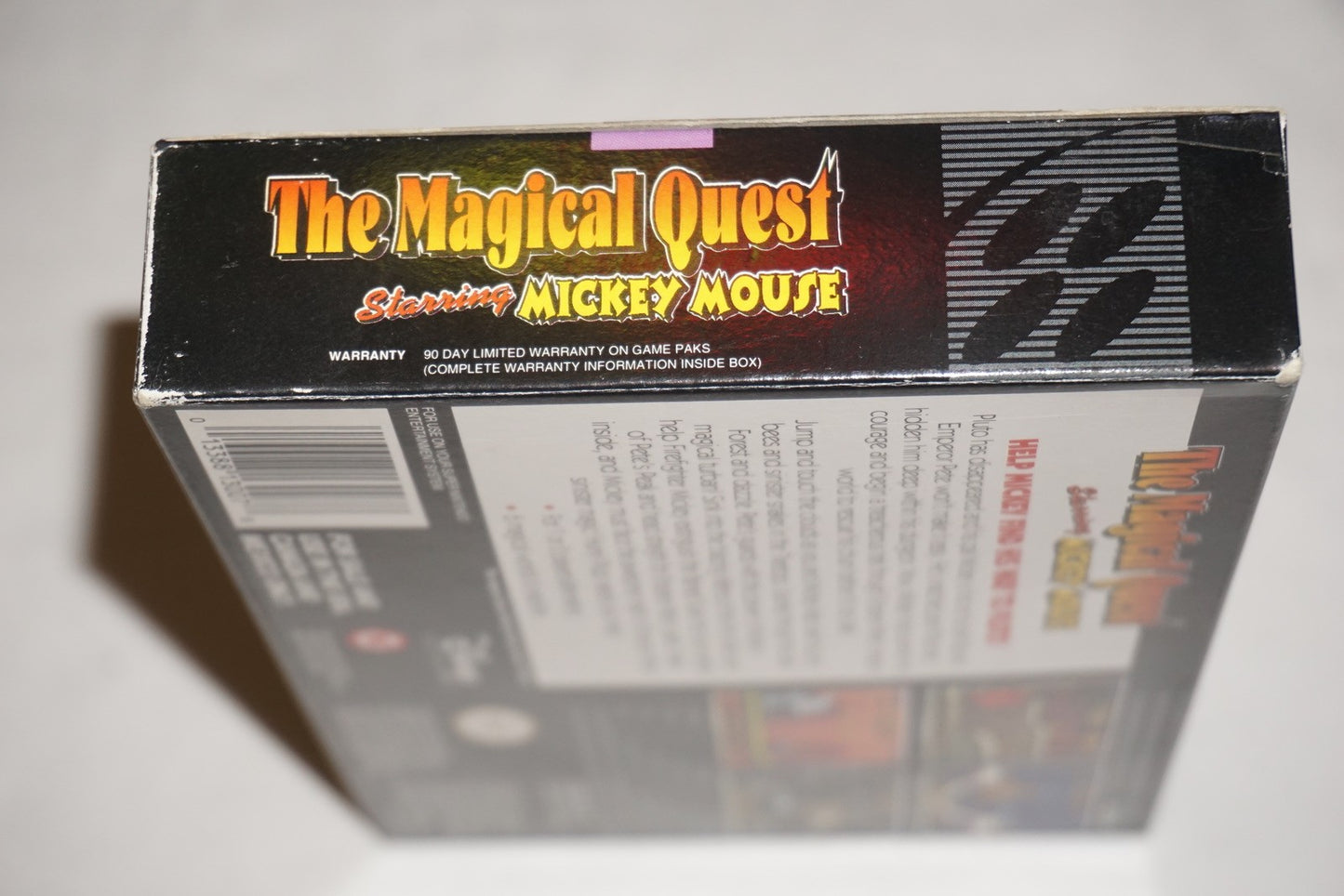 Magical Quest (Super Nintendo SNES) with Box No Manual