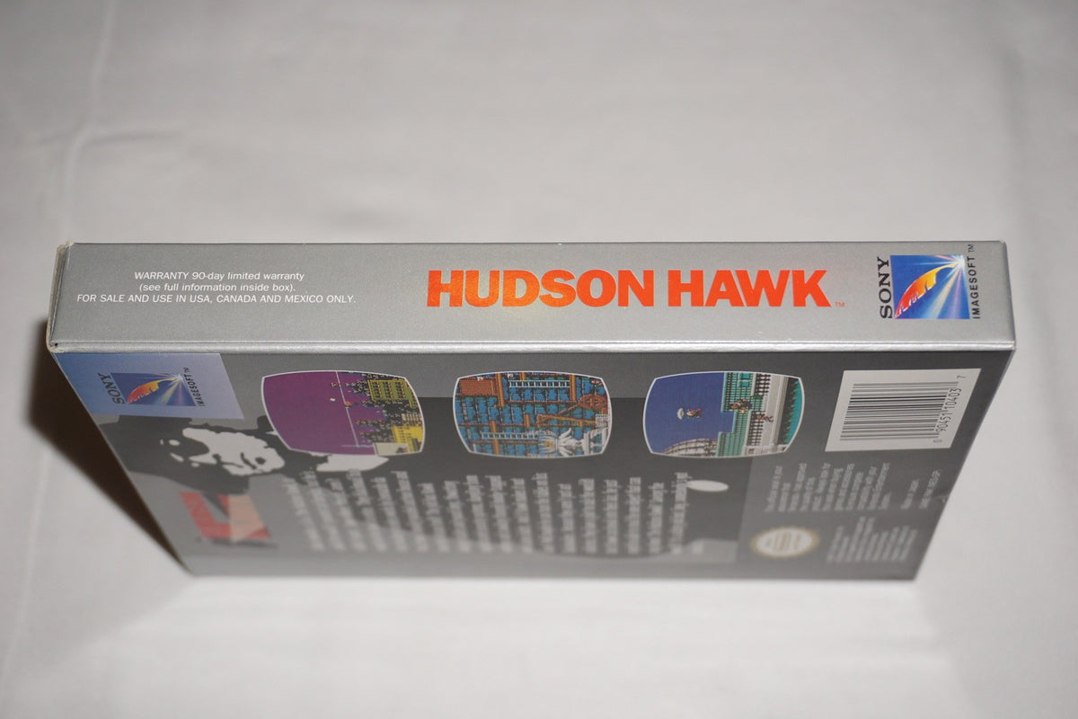 Hudson Hawk (Nintendo NES) Complete in Box CIB