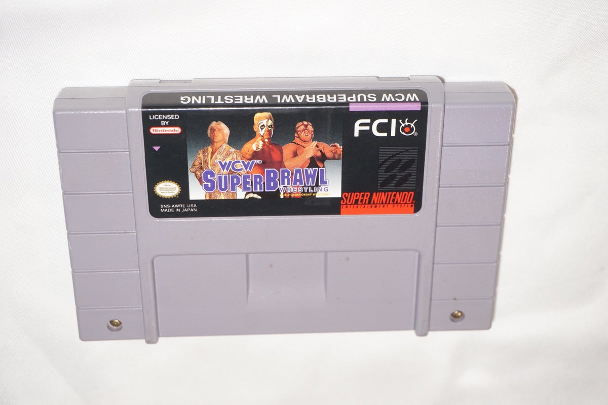 WCW Superbrawl Wrestling (Super Nintendo SNES) Cart Only