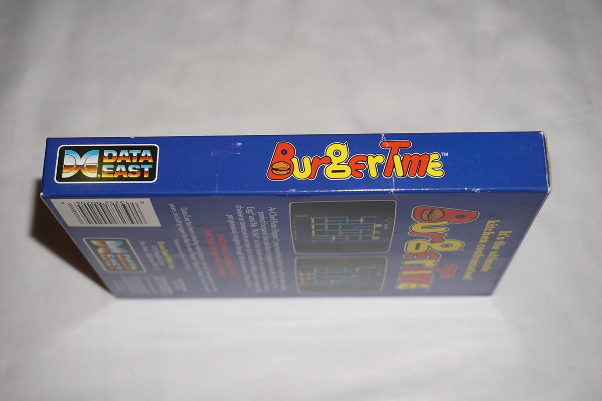 Burgertime (Nintendo NES) Complete in Box w/ Reg CIB