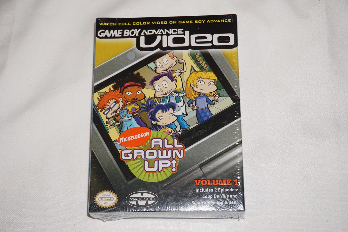 Nickelodeon All Grown Up Volume 1 Video (Game Boy Advance GBA) NEW Sealed