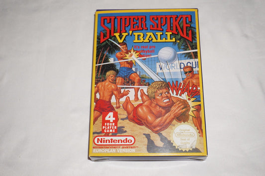 Superspike V'Ball (Nintendo NES) Complete in Box CIB PAL UK Import