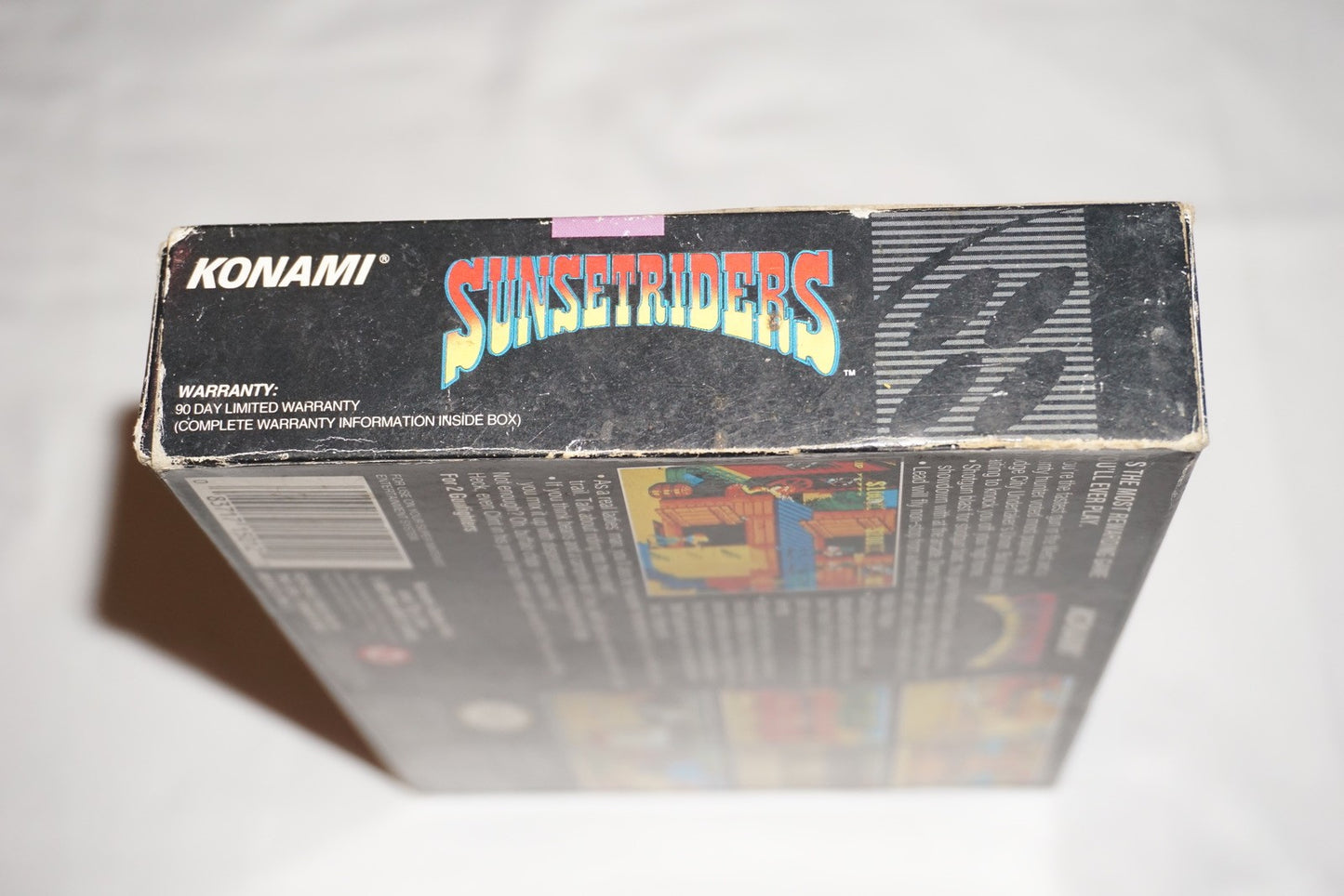 Sunset Riders (Super Nintendo SNES) Complete in Box CIB
