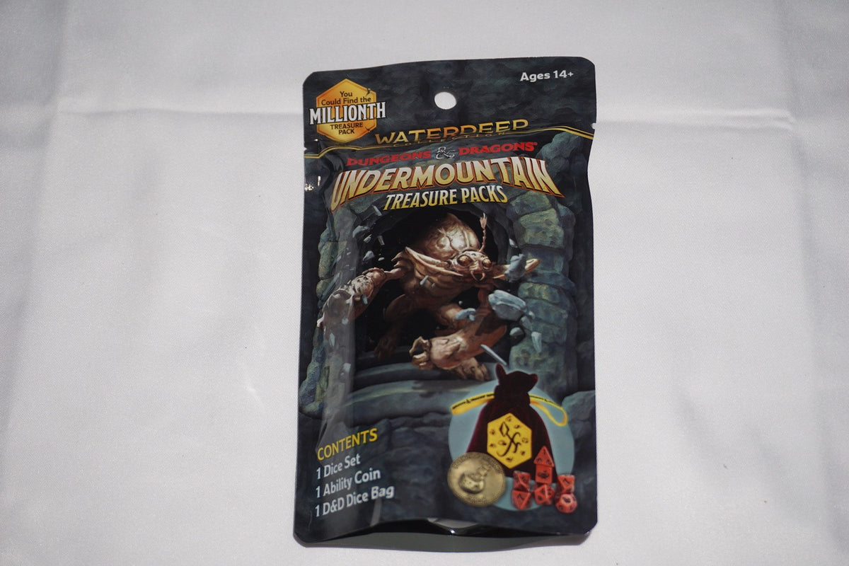 Undermountain Treasure Pack Mystery Dice Dungeons & Dragons D&D NEW Sealed