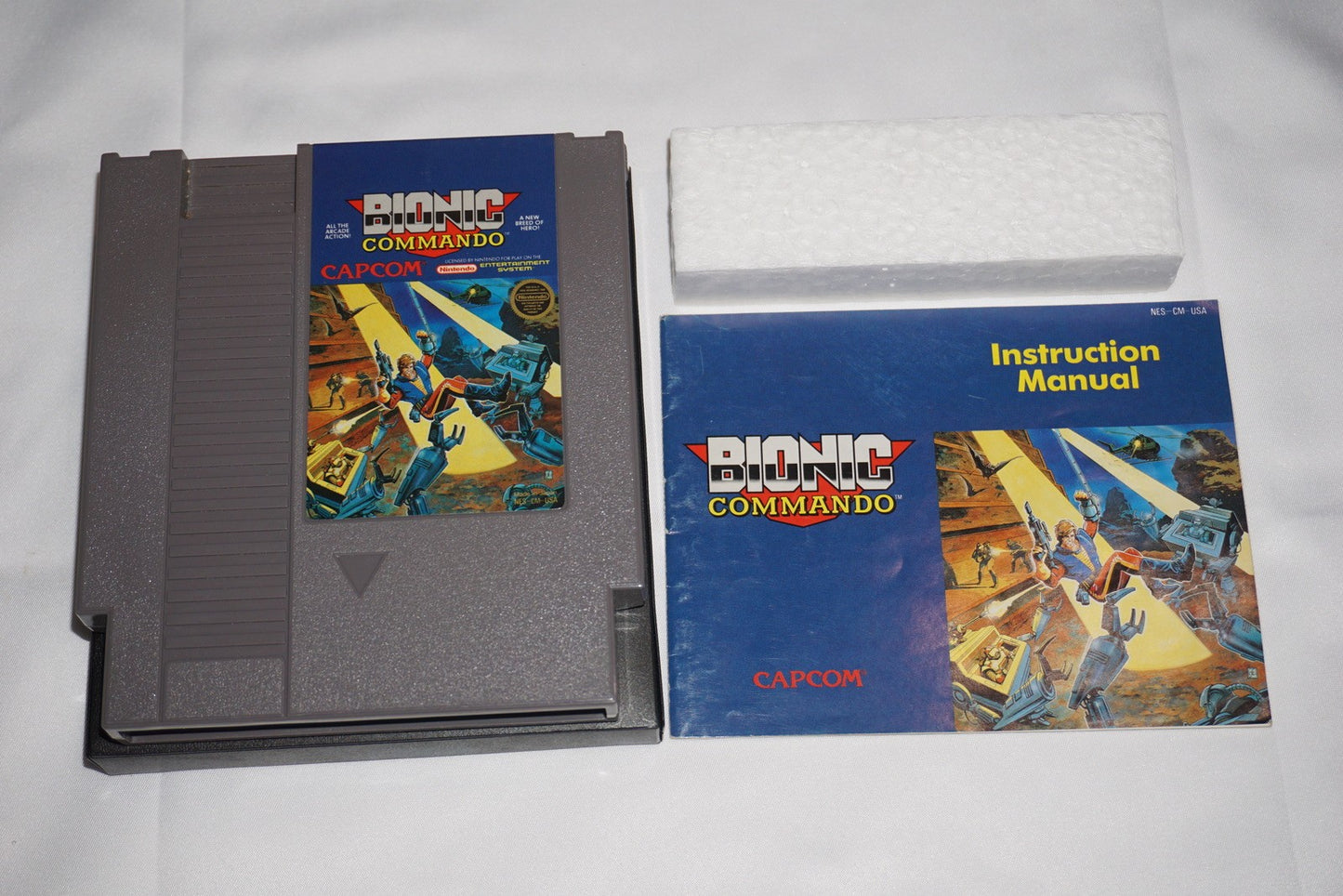 Bionic Commando (Nintendo NES) Complete in Box CIB