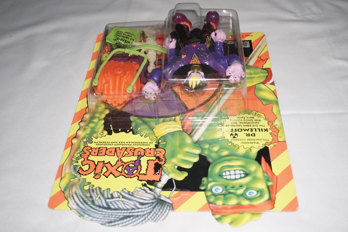 Toxic Crusaders Dr Killemoff Playmates 1991 NEW Sealed Unpunched