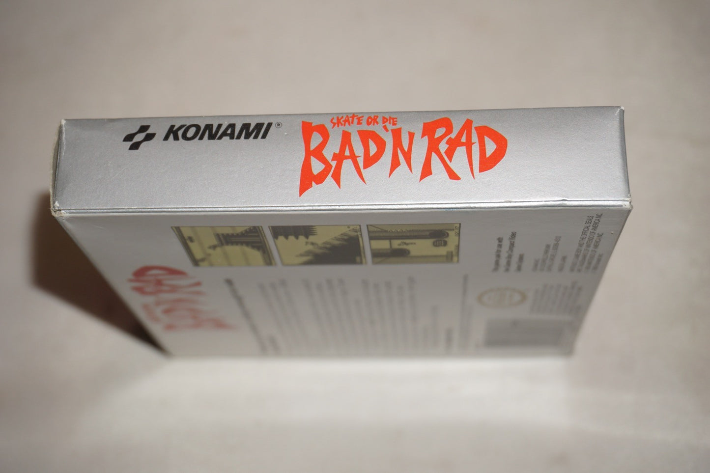 Skate Or Die Bad N Rad (Nintendo Gameboy Game Boy GB) Complete CIB Authentic