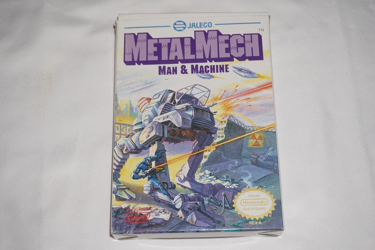 Metal Mech (Nintendo NES) Complete in Box CIB