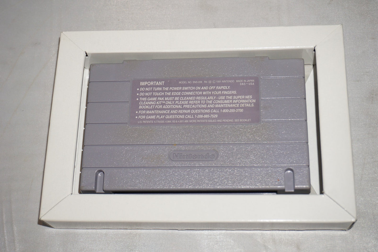 Rex Ronan (Super Nintendo SNES) with Box No Manual